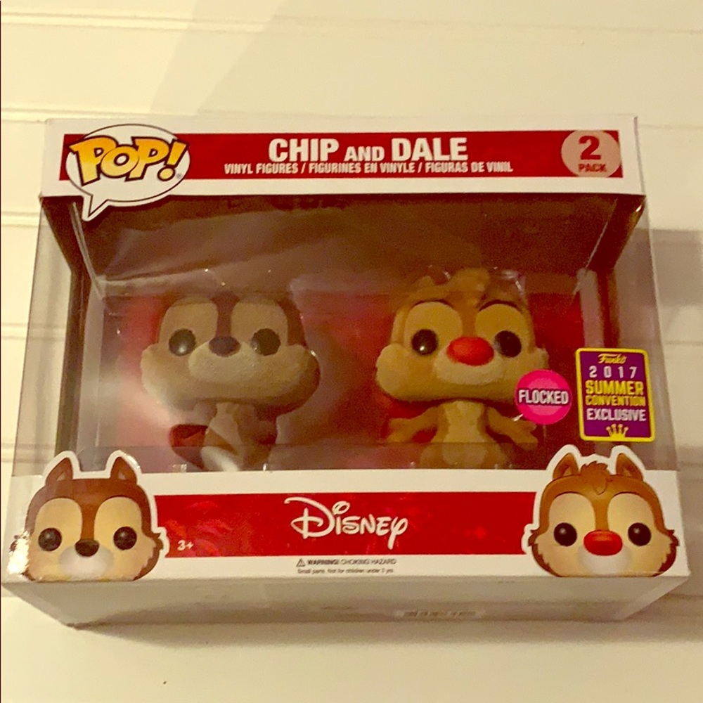 Chip and Dale Funko Pops.